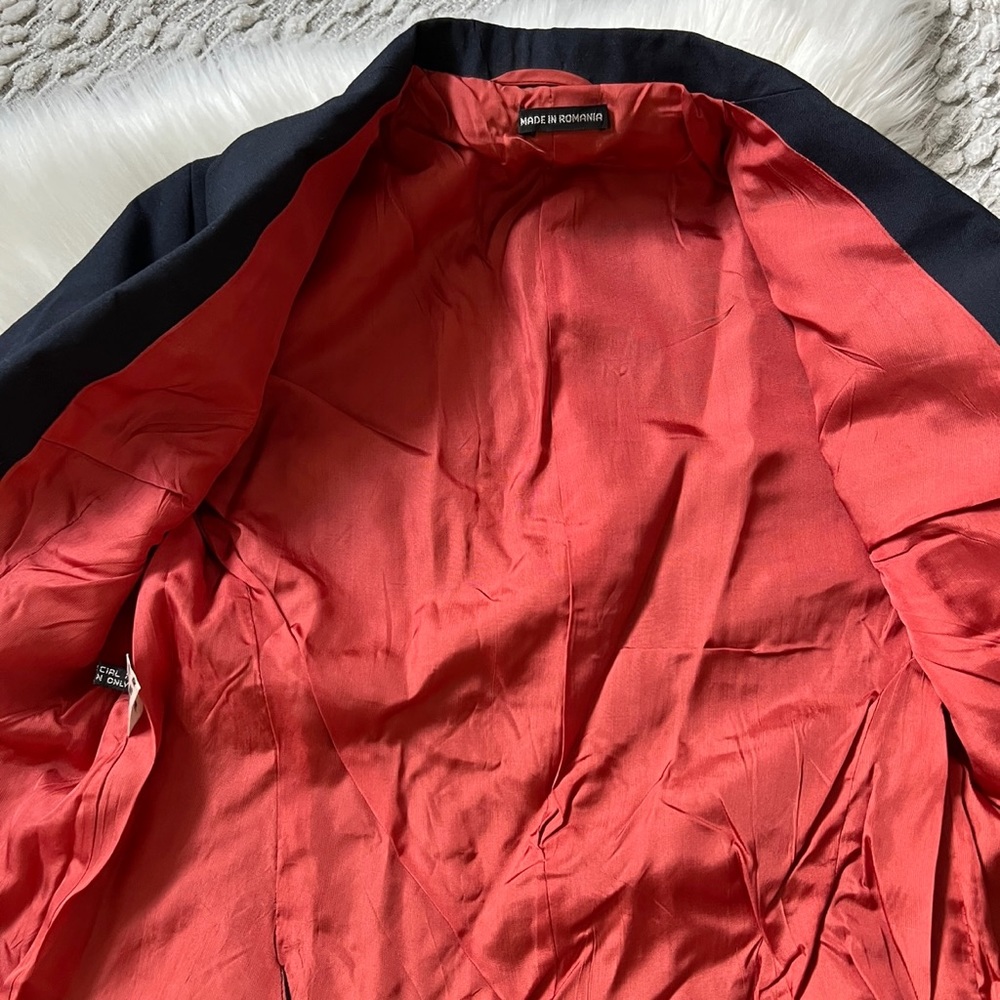 Navy Equestrian Riding Jacket - Picture 5 of 8